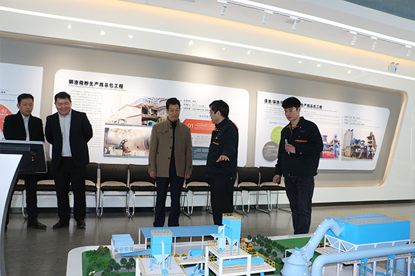 河南省商務(wù)廳領(lǐng)導(dǎo)蒞臨新鄉(xiāng)長城機(jī)械實地核查電子商務(wù)發(fā)展情況