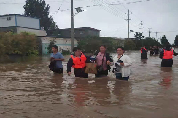 新鄉(xiāng)長城支援救災工作